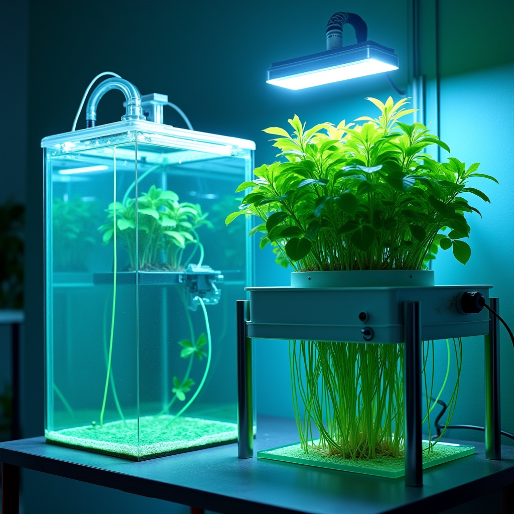 Build a Microalgae Side‑Loop for Hydroponics: Nitrate/Phosphate Polishing and CO2 Buffering Without Biofilm