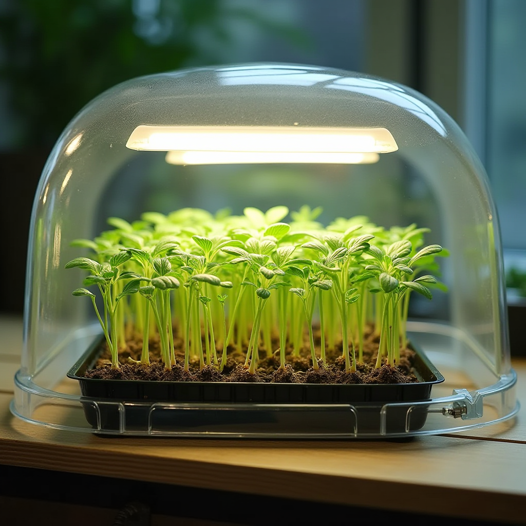 Best Propagation Dome Shape for Hydroponic Seedlings: Rounded Lids, Venting, and LED Spacing to Stop Damping‑Off