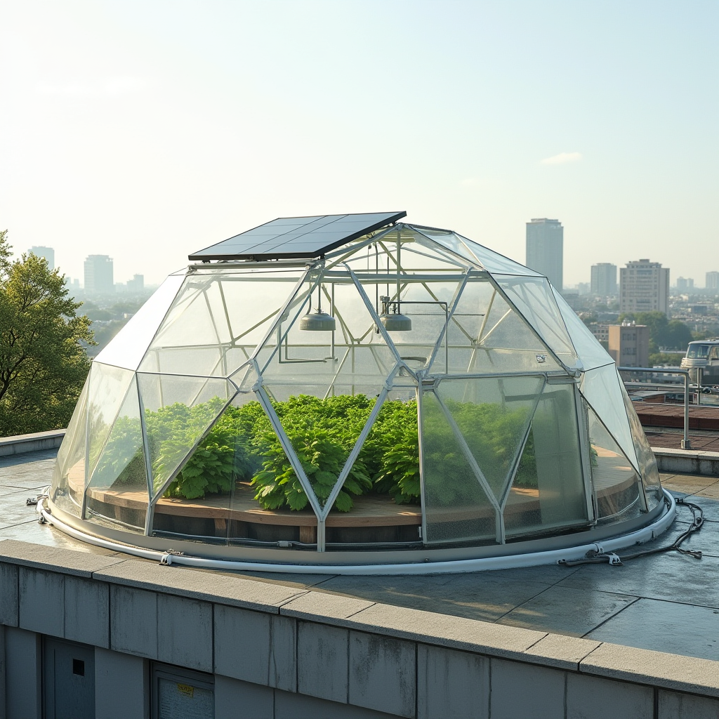 Closed-Loop Rooftop Geodesic Farms: Code-Compliant Water, Energy, and CO2 Integration for Urban Hydroponics (2025–2026 Guide)