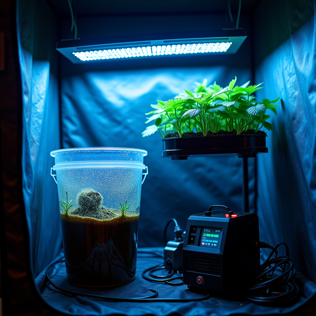 Hydroponics Backup Power That Actually Works: UPS and Portable Power Station Sizing for DWC & NFT