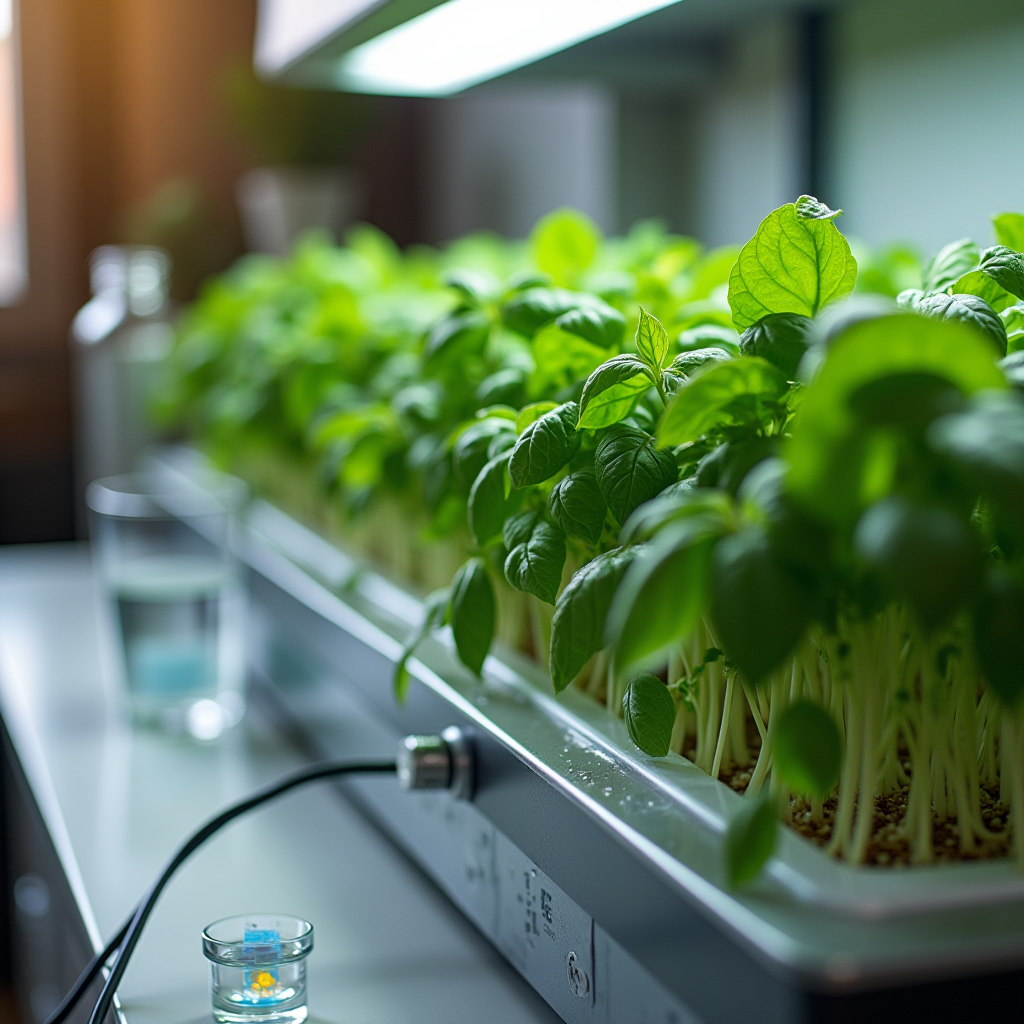 NFT Hydroponics That Actually Works Indoors: Flow Rate, Channel Slope, and EC Settings for Basil & Leafy Greens