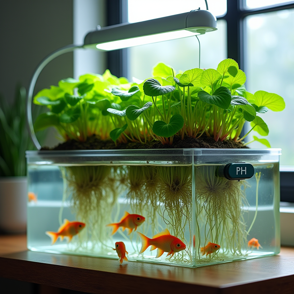Aquaponics DWC for Leafy Greens: Fish-Safe pH, Iron & K/Ca Supplementation