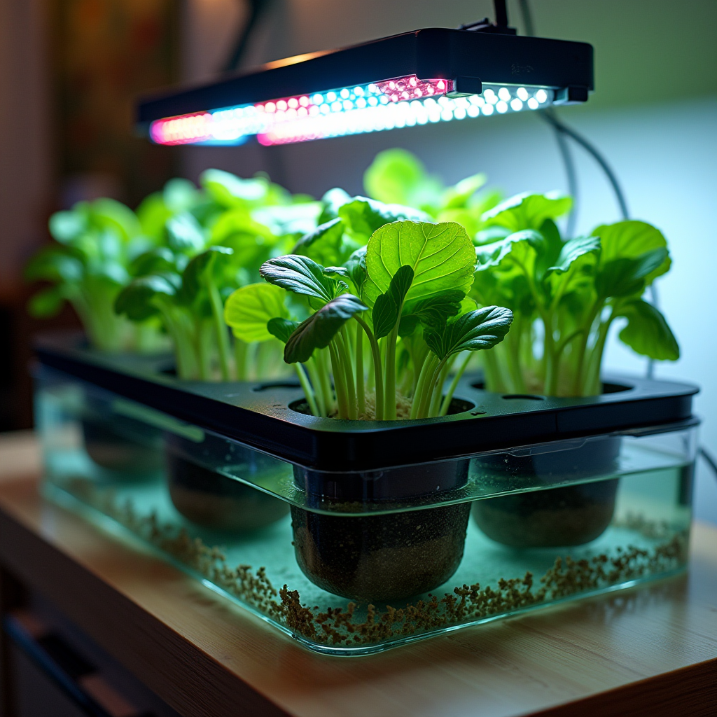 ISS Plant Science You Can Use: Capillary Wick Irrigation and LED Spectra to Stabilize Hydroponic Leafy Greens