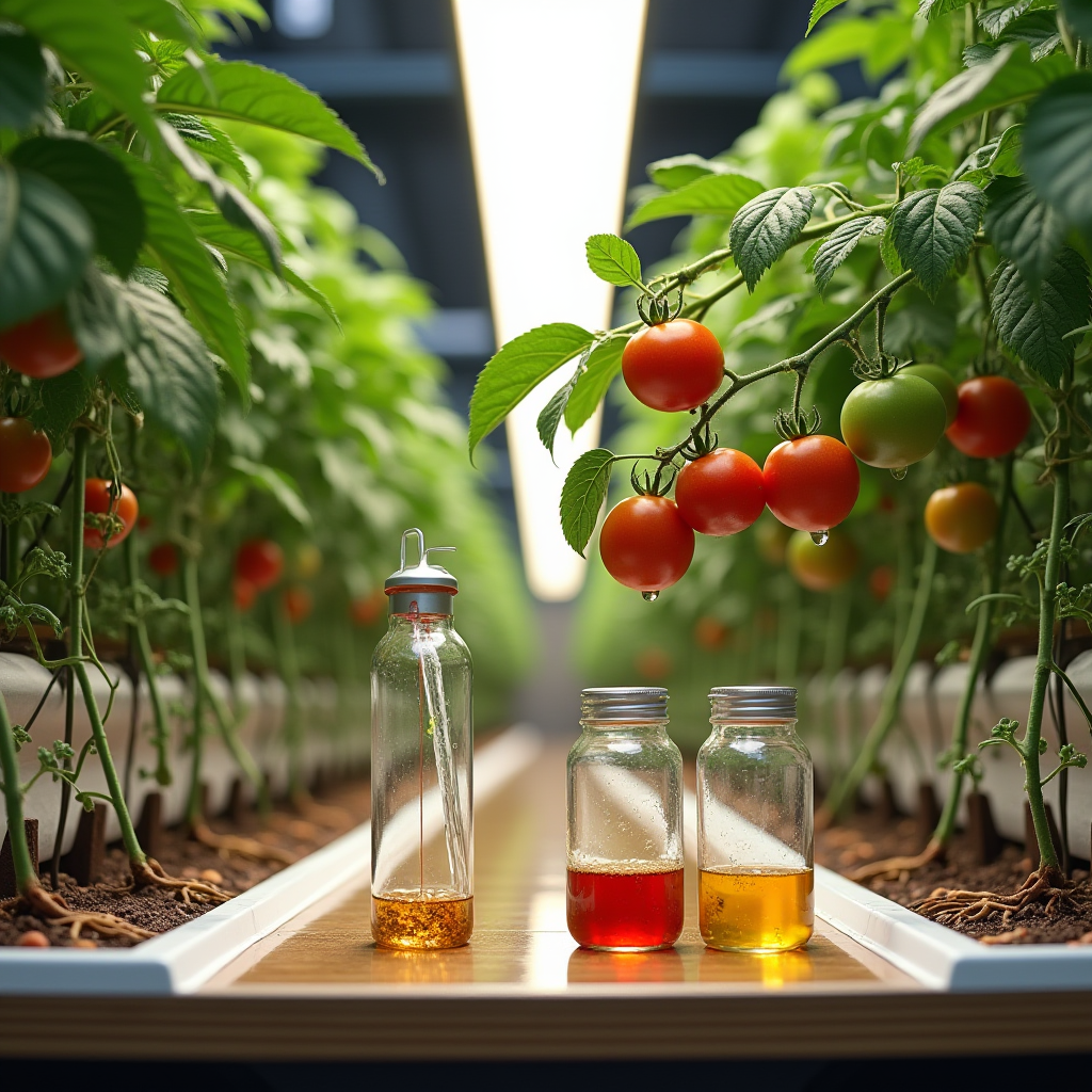 Hydroponic Tomato Nutrient Recipe (2026): Optimize Nitrogen–Sulfur Ratios to Maximize Yield and Flavor