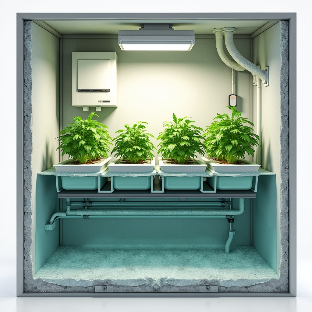 Beat Summer Heat in Sealed Grow Rooms: HVAC/VPD, Dehumid Sizing & Reservoir Cooling for Hydroponics (2026 Guide)