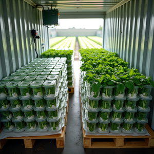 Sea‑Freight Hydroponic Herbs & Baby Leaf from South Africa to Singapore: MAP/CA Settings, SFA Compliance, and Cold‑Chain SOP