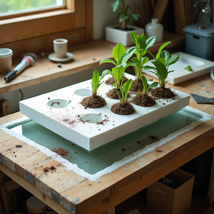 DIY DWC Rafts & Kratky Lids: XPS, Spacing, Food-Safe