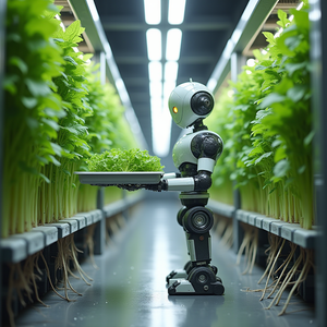 Vertical Farm Humanoid Robots Are Here: Make Your NFT & Aeroponic Hydro Systems Robot-Operable Without Costly Retrofits