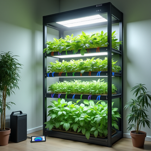 Vertical Rack Hydroponics: Fix Tier-to-Tier Climate Drift with Smart Airflow, VPD Mapping, and Dehumidifier Sizing