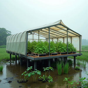 Climate‑Proof Hydroponic Greenhouses for India’s Heatwaves and Monsoons: Design Lessons from Brio Hydroponics & IIT Guwahati’s Unnati Model Farm