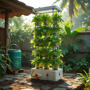 Backyard Tower Farming in the Tropics: How a Jamaican Pilot Shows Small Growers to Design Climate‑Resilient Vertical Hydroponic Systems